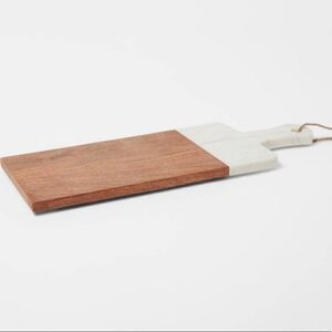 Marble & Wood Serving board threshold